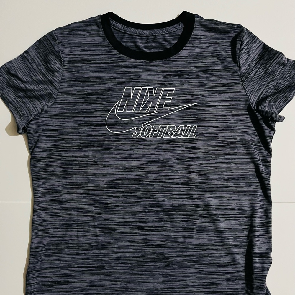Nike softball dri-fit shirt